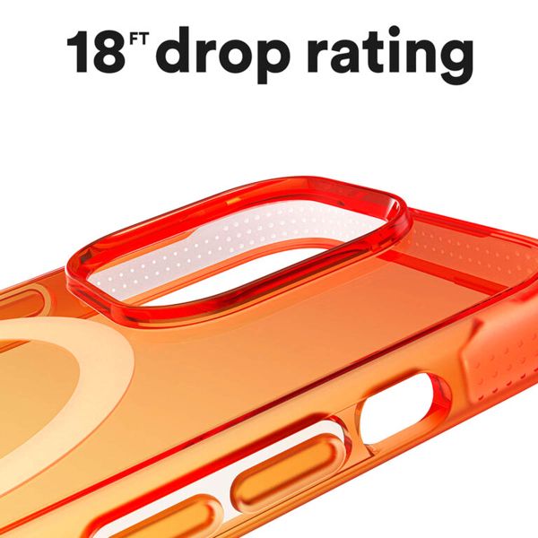 BodyGuardz Ace Pro MagSafe Backcover Apple iPhone 15 Pro - Peach Sorbet Ombre