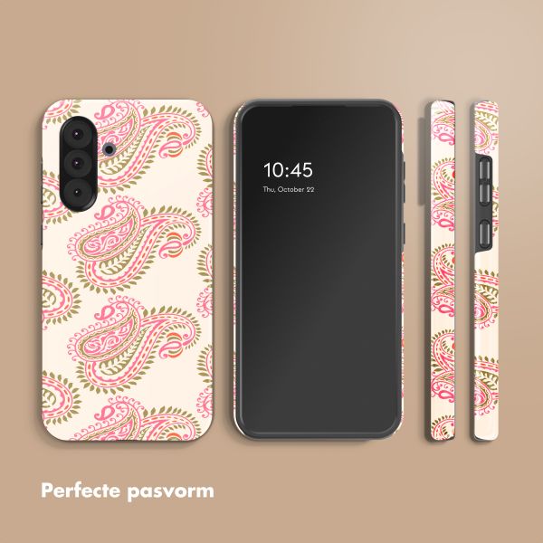 Selencia Vivid Backcover Samsung Galaxy A36 / A56 - Paisley Blush