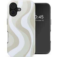 Selencia Vivid Backcover met MagSafe Apple iPhone 17 - Desert Waves Beige