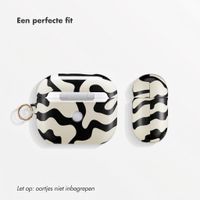 Selencia Vivid Case  Apple Airpods 3 - Art Wave Black