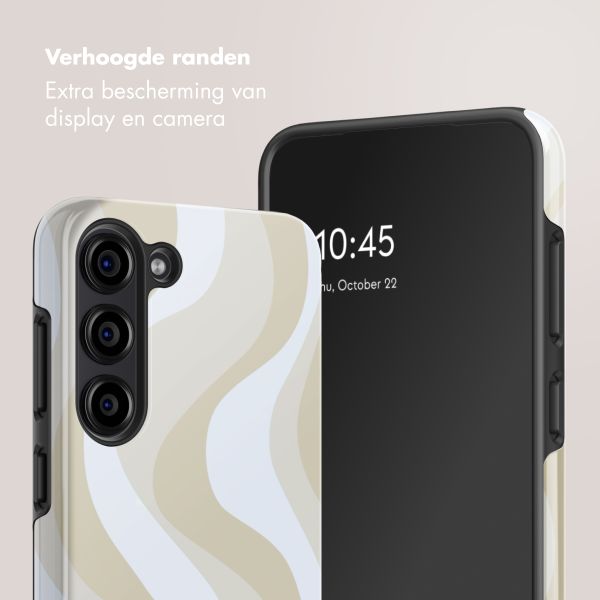 Selencia Vivid Backcover Samsung Galaxy S23 FE - Desert Waves Beige