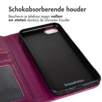 imoshion Design Bookcase Apple iPhone SE (2022 / 2020) / 8 / 7 / 6(s) - Crush Check Coral Dust