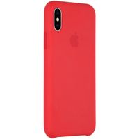 Apple Silicone Backcover iPhone X - Red