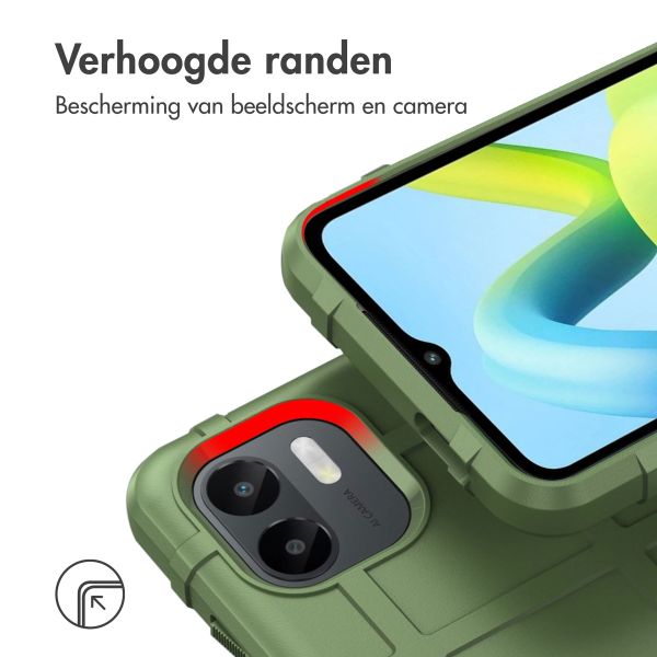 imoshion Rugged Shield Backcover Xiaomi Redmi A1 / A2 - Donkergroen