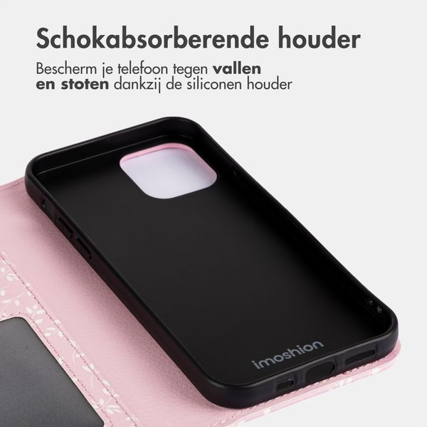 imoshion Design Bookcase Apple iPhone 11 - Pink Bazaar Flowers