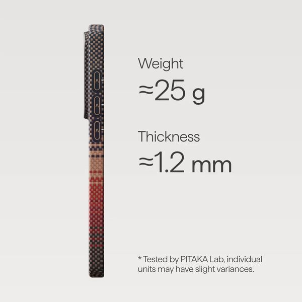 Pitaka Ultra Slim Backcover Samsung Galaxy S26 Ultra - Sunset