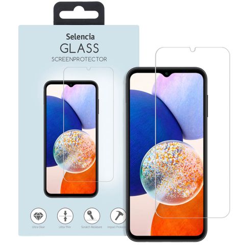 Selencia Gehard Glas Screenprotector Samsung Galaxy A14 (5G/4G)