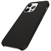 Valenta Luxe Leather Backcover iPhone 13 Pro - Zwart