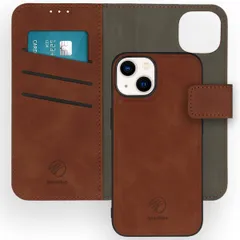 imoshion Uitneembare 2-in-1 Luxe Bookcase Apple iPhone 14 - Bruin