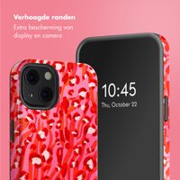 Selencia Vivid Tough Backcover met MagSafe iPhone 13 - Wild Spots Lipstick