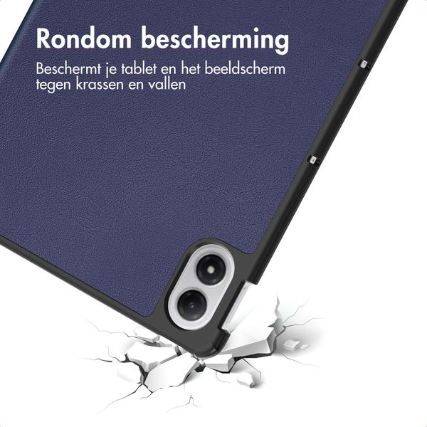 imoshion Trifold Bookcase Xiaomi Redmi Pad 2 Pro - Donkerblauw