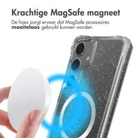 imoshion Glitter Backcover met MagSafe Samsung Galaxy S25 - Zilver