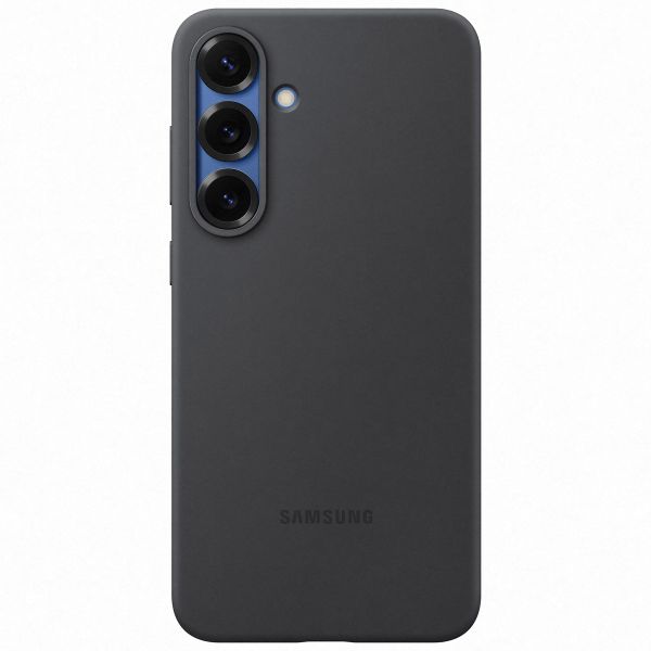 Samsung Originele Silicone Backcover Samsung Galaxy S25 Plus - Zwart