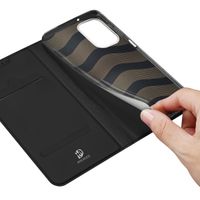 Dux Ducis Slim Softcase Bookcase Nokia G60 - Zwart