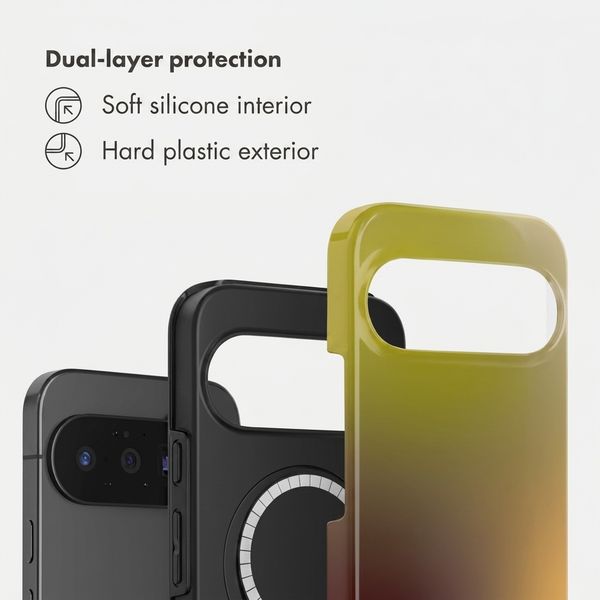Selencia Vivid Case with MagSafe Google Pixel 11 - Gradient Olive Dust