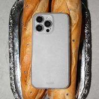 Holdit Glitter Case Apple iPhone 12 (Pro) - Wit