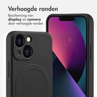 imoshion Color Backcover met MagSafe Apple iPhone 13 Mini - Zwart