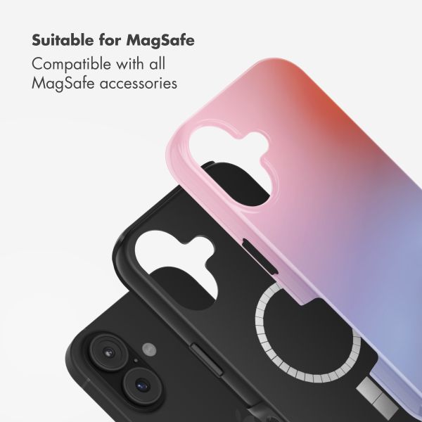 Selencia Vivid Back Cover with MagSafe Apple iPhone 17 - Gradient Soft Blush