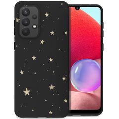 imoshion Design hoesje Samsung Galaxy A33 - Sterren / Zwart