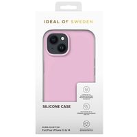 iDeal of Sweden Silicone Case iPhone 14 / 13 - Bubble Gum Pink