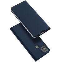 Dux Ducis Slim Softcase Bookcase Motorola Moto G9 Power - Donkerblauw