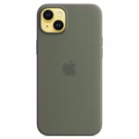 Apple Silicone Backcover MagSafe voor de Apple iPhone 14 Plus - Olive