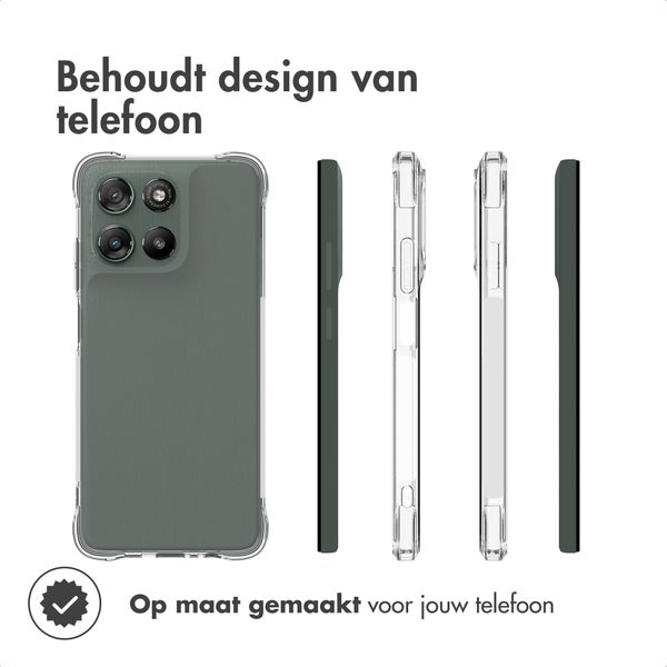 imoshion Shockproof Case Motorola Moto G57 Power - Transparant