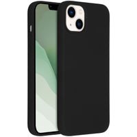 Accezz Liquid Silicone Backcover iPhone 14 Plus - Zwart