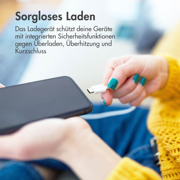 imoshion Wall Charger 18 Watt | USB-A - Wit - Apple Watch 9 - 45 mm