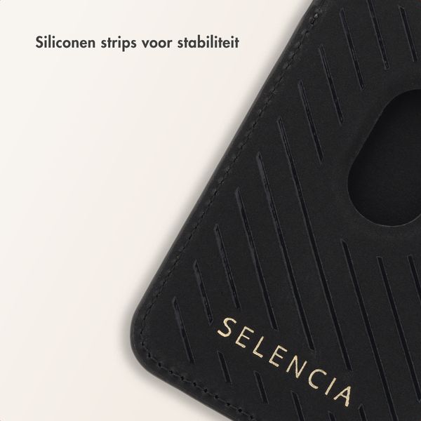 Selencia Sabi Pashouder met MagSafe - Midnight Black