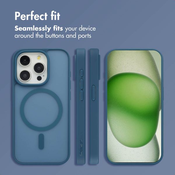 imoshion Colour Guard Back Cover with MagSafe Apple iPhone 15 Pro - Dark Blue