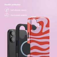 Selencia Vivid Back Cover with MagSafe Apple iPhone 16 - Dream Swirl Pink