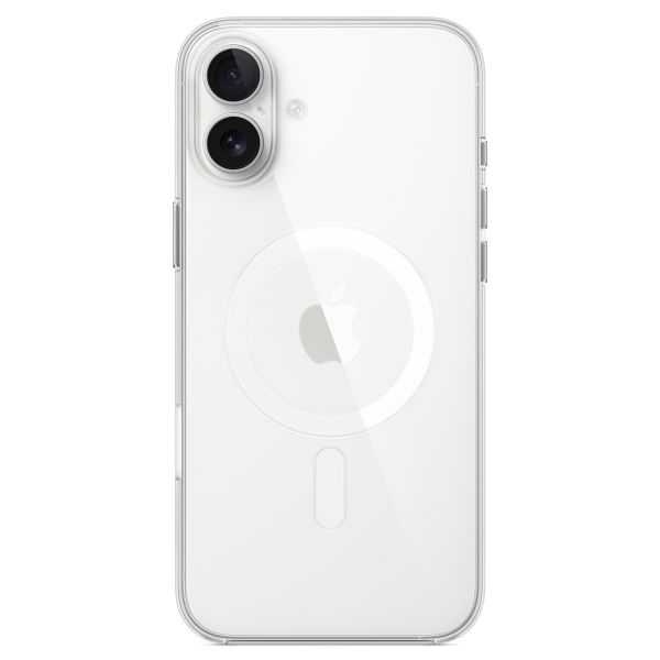 Apple Clearcase MagSafe Apple iPhone 16 Plus - Transparant