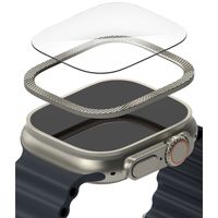 Ringke Bezel Styling + Screenprotector Apple Watch Ultra - 49 mm - Knurling Titanium