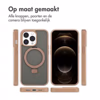 Accezz Ring Stand Backcover met MagSafe Apple iPhone 13 Pro - Bruin