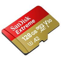 SanDisk microSD Extreme - 128GB - Inclusief RescuePro Deluxe - UHS-I/U3/Full HD/4K UHD