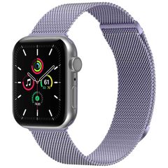 imoshion Milanees magnetisch bandje Apple Watch Series 1-9 / SE - 38/40/41 mm / Series 10 - 42 mm - Maat S - Paars