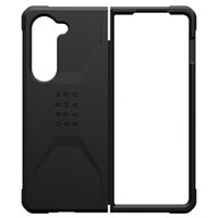 UAG Civilian Backcover Samsung Galaxy Z Fold 5 - Zwart