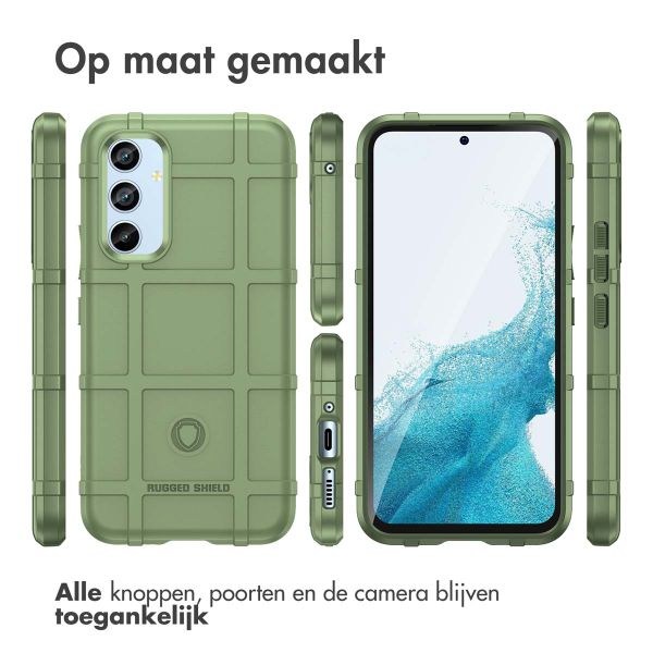 imoshion Rugged Shield Backcover Samsung Galaxy A54 (5G) - Donkergroen