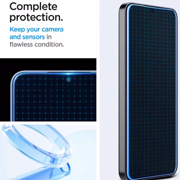 Spigen GLAStR EZ Fit Screenprotector + Applicator 2-pack Samsung Galaxy S24 / S25