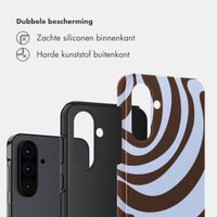Selencia Vivid Backcover Samsung Galaxy A36 / A56 - Dream Swirl Chocolate