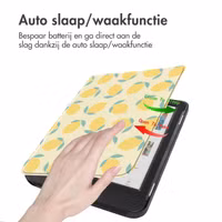 imoshion Design Slim Hard Case Bookcase Kobo Clara Colour / BW - Citrus Dream