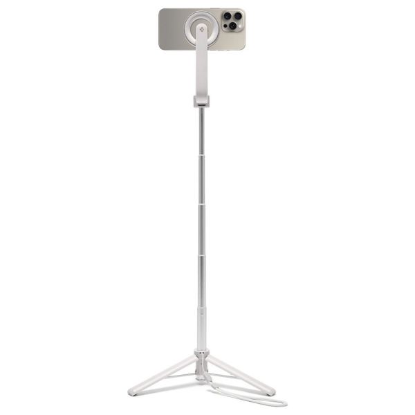 Spigen MagSafe Tripod Selfie Stick - met afstandsbediening - Universeel - 74CM - Dune Beige