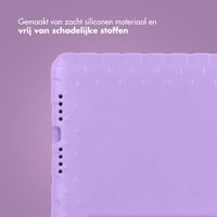 imoshion Kidsproof Backcover met handvat Apple iPad 9 (2021) 10.2 inch / iPad 8 (2020) 10.2 inch / iPad 7 (2019) 10.2 inch - Lila