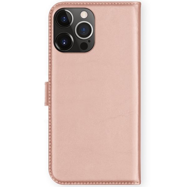 Selencia Echt Leren Bookcase Apple iPhone 13 Pro Max - Roze