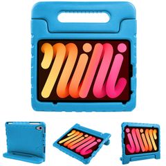 imoshion Kidsproof Backcover met handvat Apple iPad Mini 7 (2024) / iPad Mini 6 (2021) - Blauw