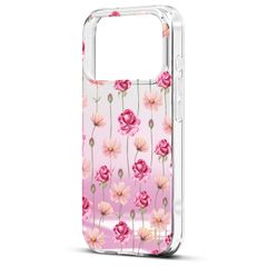 iDeal of Sweden Mirror Case Apple iPhone 17 Pro - Rose Blush Floral