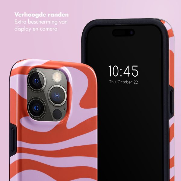 Selencia Vivid Backcover Apple iPhone 15 Pro - Dream Swirl Pink