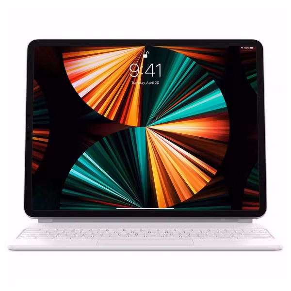 Apple Magic Keyboard Apple iPad Pro 12.9 (2018/2020/2021/2022) / iPad Air 13 inch (2025) M3 / (2024) M2 - QWERTY / NL - Wit