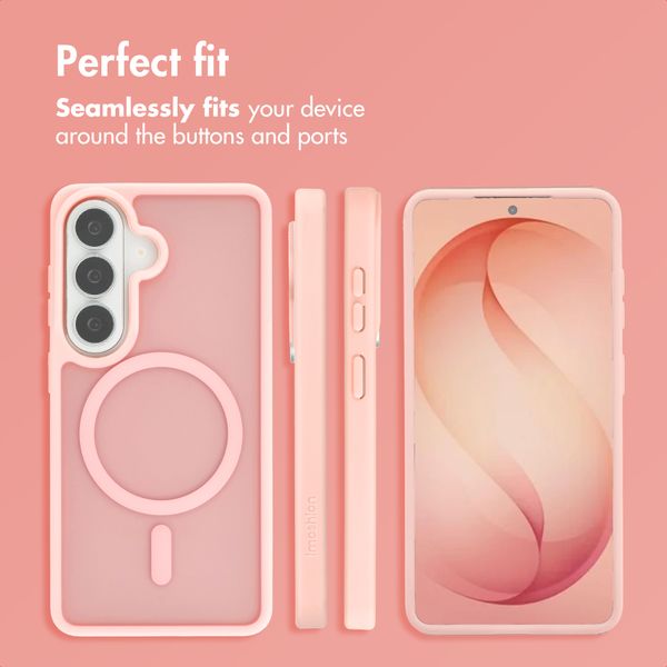 imoshion Color Guard Backcover met MagSafe Samsung Galaxy S26 Plus - Lichtroze